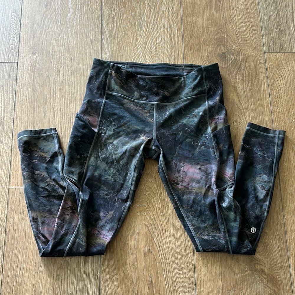 Multicolor Lululemon Patterned Leggings